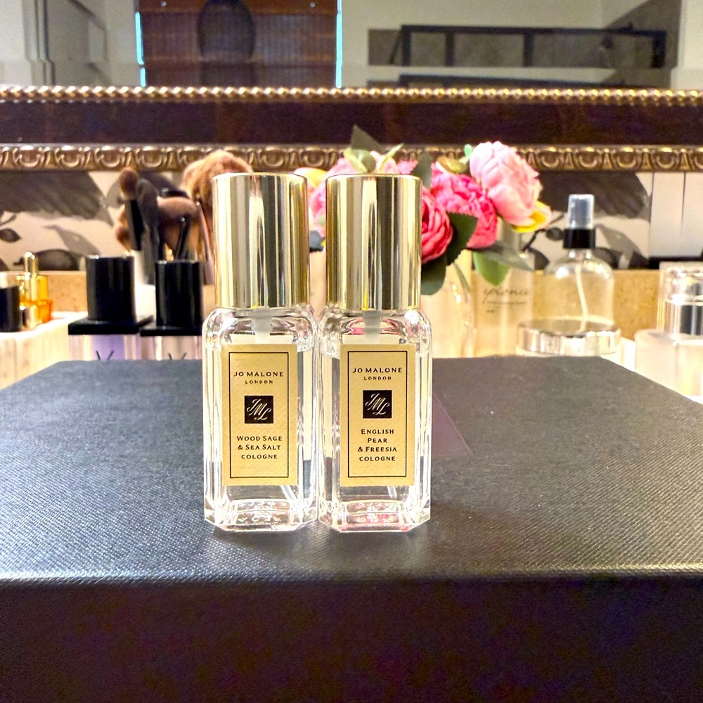 Jo Malone Woodsage & Sea Salt & English Pear Duo 9ml each